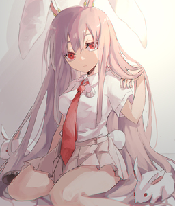 Rating: Safe Score: 0 Tags: reisen_udongein_inaba 鈴仙•優曇華院•因幡 pink_hair red_eyes User: tvkdm