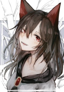 Rating: Safe Score: 0 Tags: imaizumi_kagerou 今泉影狼 brown_hair red_eyes User: tvkdm